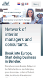 Mobile Screenshot of interimmanagers.be